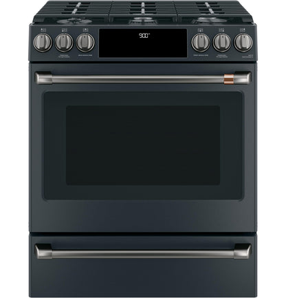 CAFE CXFCGHKPMBT CAFé Front Control Gas Knobs and Handles - Brushed Black - CXFCGHKPMBT