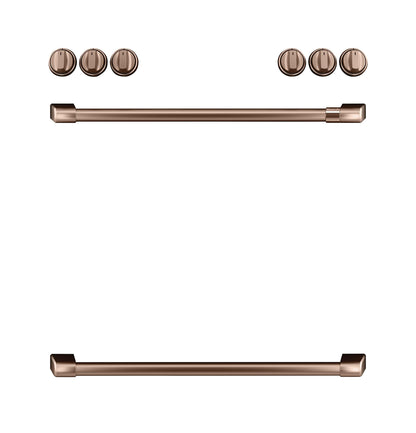 CAFE CXFCGHKPMCU CAFé  Front Control Gas Knobs and Handles - Brushed Copper - CXFCGHKPMCU
