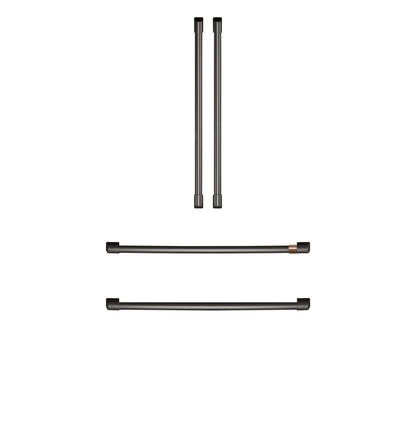 CAFE CXQB4H4PNBT CAFéRefrigeration Handle Kit - Brushed Black - CXQB4H4PNBT