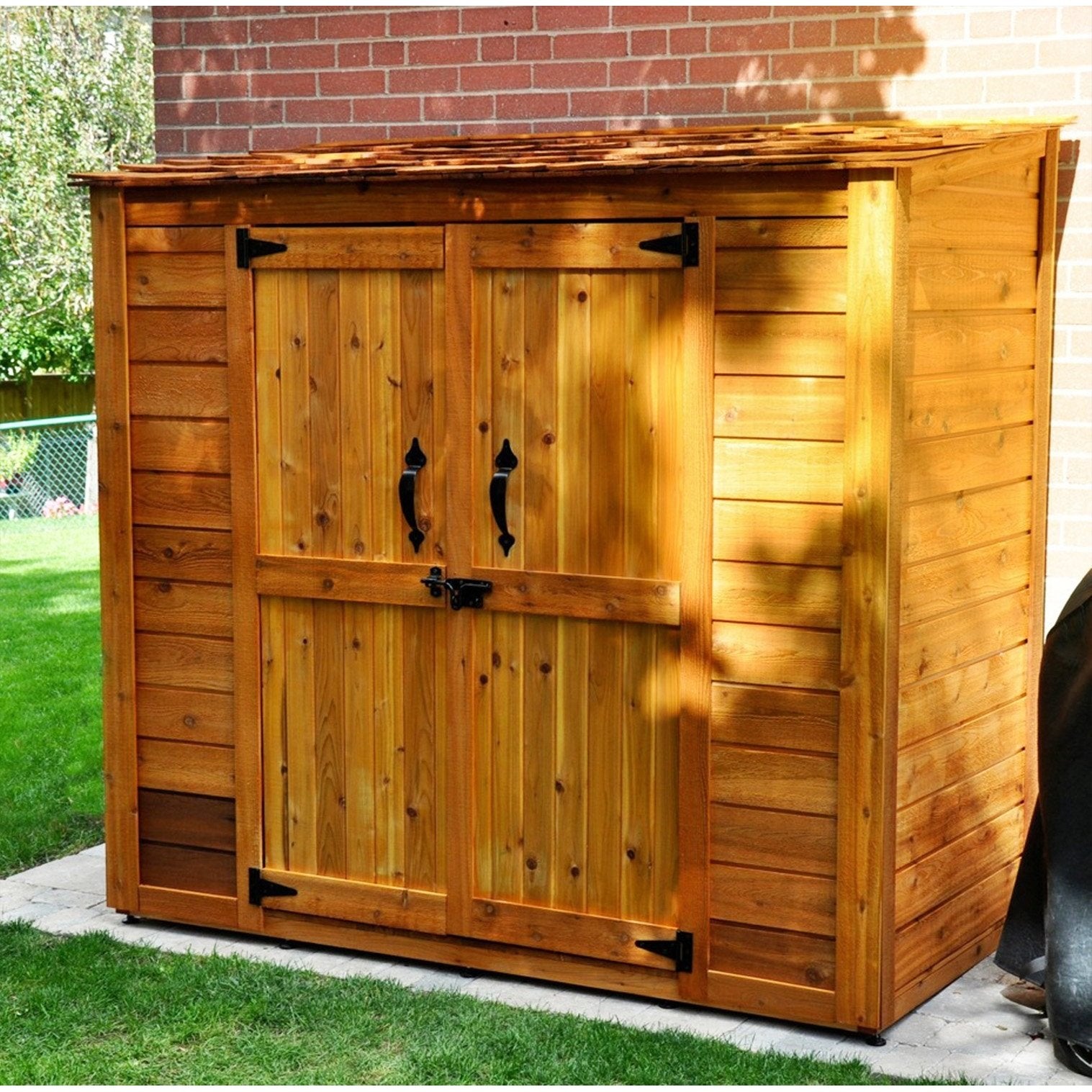 Outdoor Living Today 6'x3' Grand Garden Chalet Shed - GGC63-TG-CEDAR