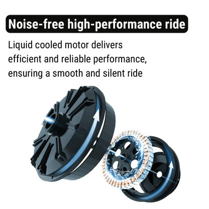 GVA Brands GIO WISP 60V/20Ah 400W Seated Electric Scooter