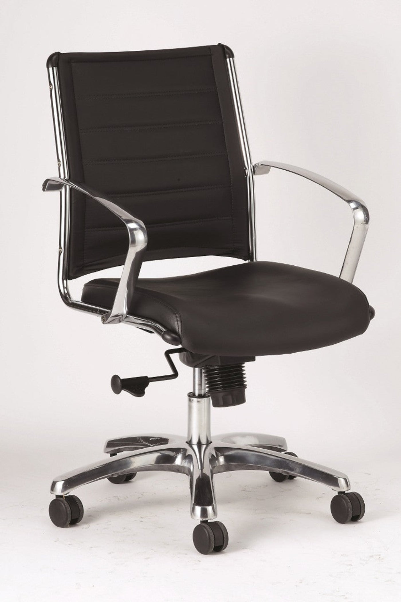 EuroTech Europa Leather Mid-Back Chair  - EUR-LE822