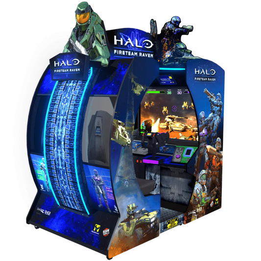 Raw Thrills Halo Fireteam Raven 2 Player Arcade Game - 027148N