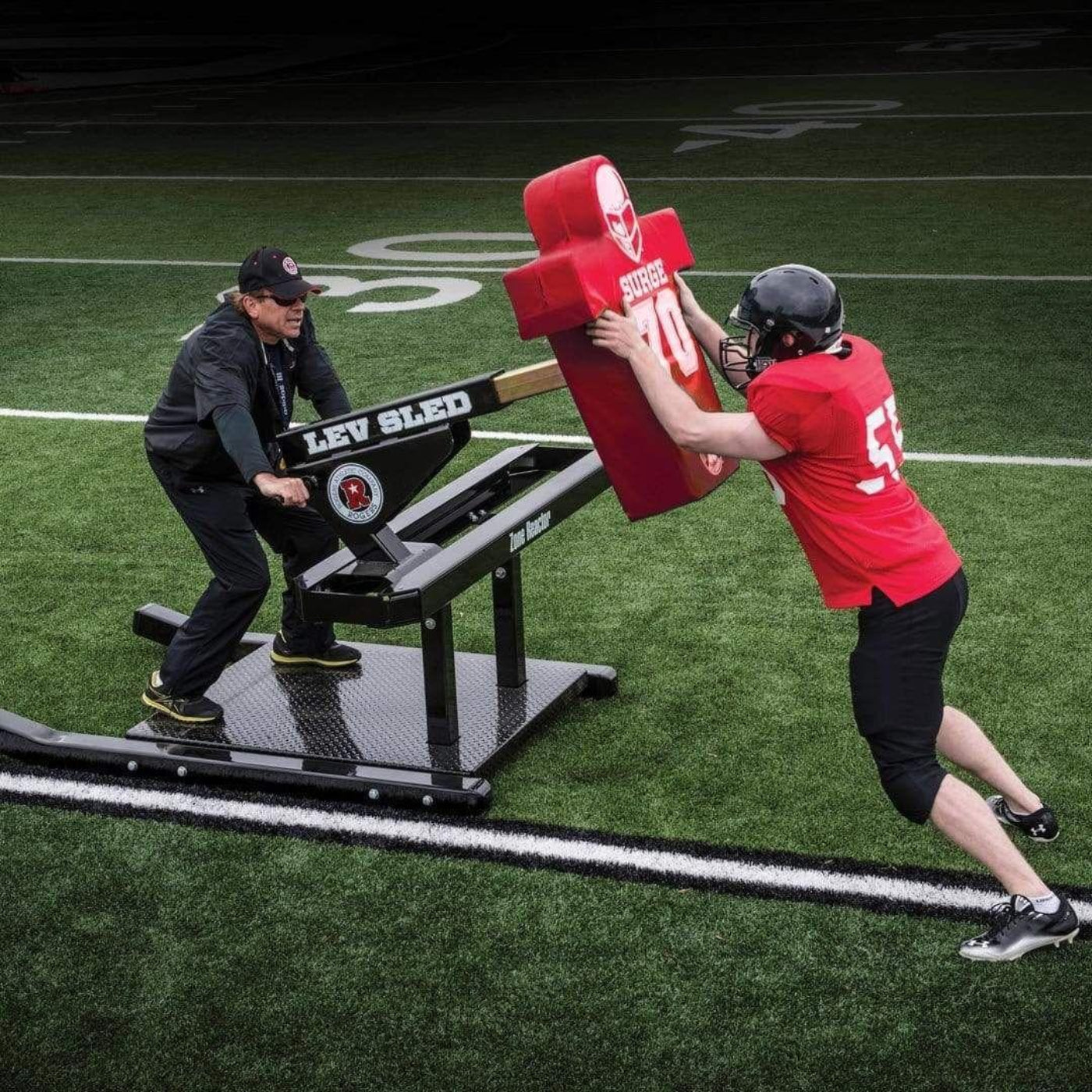 Rogers Zone Reactor Football Sled -410474