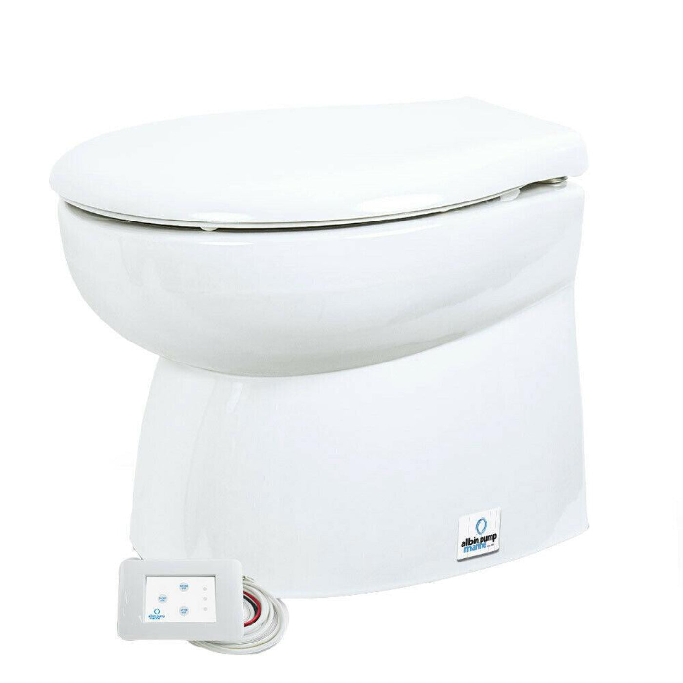 Albin Pump Marine Toilet Silent Premium Standard 12V -  07-04-014