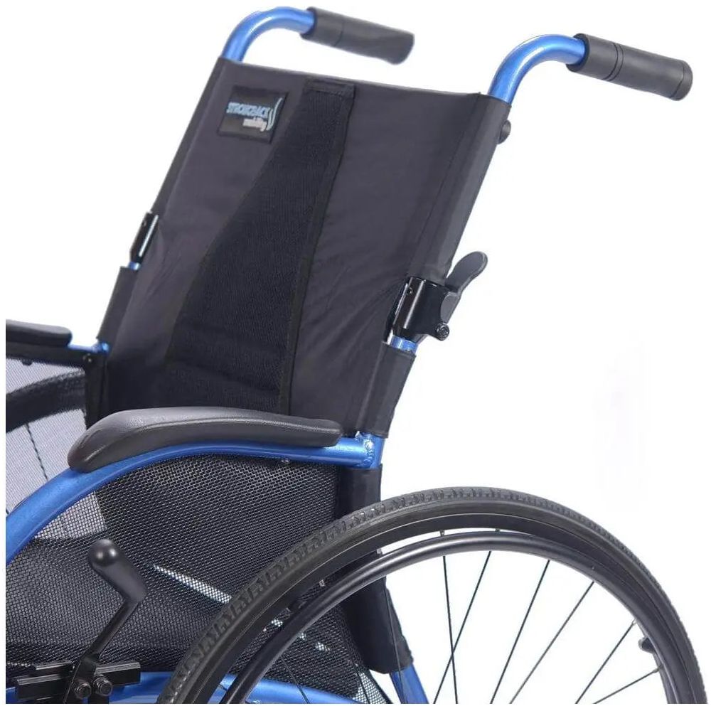 Strongback 22S+Attendant Brakes Manual Wheelchair