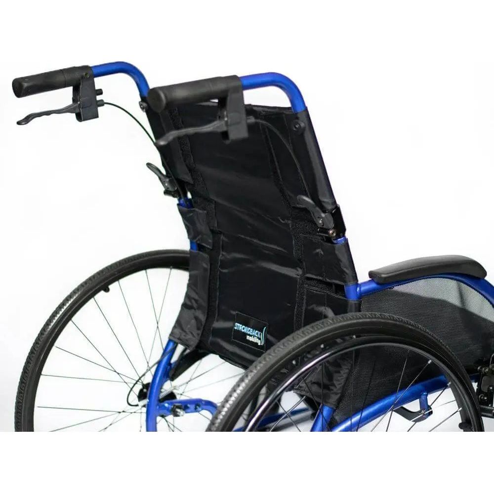 Strongback 22S+Attendant Brakes Manual Wheelchair