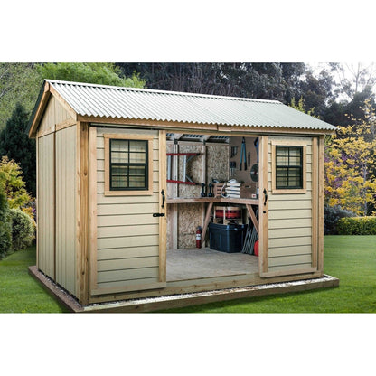 Outdoor Living Today 12'x8' Classic Shed with Engineered Siding - CLA128-SLDR-ES